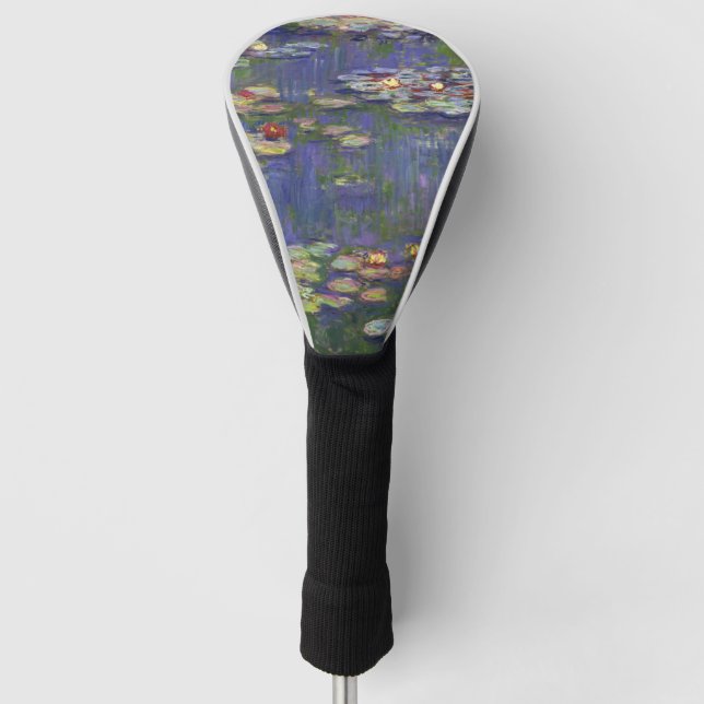 Couvre-club De Golf Chefs-d'œuvre de Nymphéas de Monet (Devant)