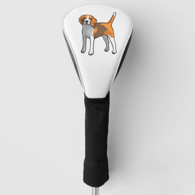 Couvre-club De Golf Chemise beagle Chien T (Devant)