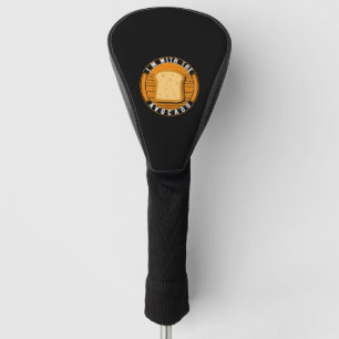 Couvre-club De Golf Chemise costumée Halloween toast, je suis avec le