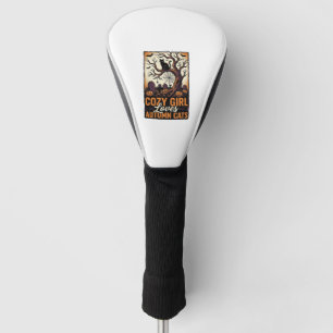 Couvre-club De Golf Chemise de fille Halloween vintage amoureux de cha