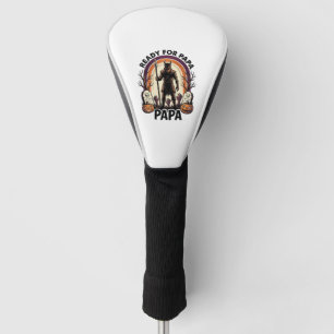 Couvre-club De Golf Chemise Halloween Papa Vintage Cimetière Coucher d