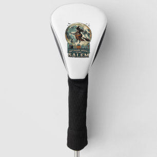 Couvre-club De Golf Chemise Sorcière de Salem Gravure Vintage Humour É