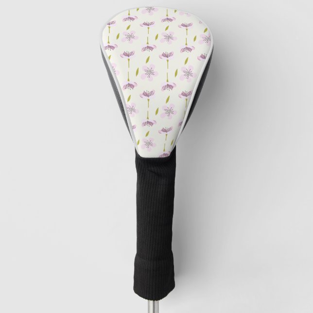 Couvre-club De Golf Cherry Blossom Motif (Devant)