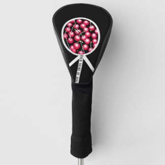 Couvre-club De Golf Cherry Print Personnaliser Pour Son Pilote