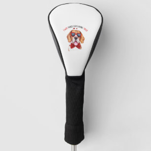 Couvre-club De Golf Chien beagle fait pour vous aimer