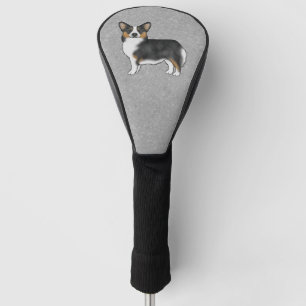 Couvre-club De Golf Chien de dessin animé Pembroke Welsh Corgi tricolo