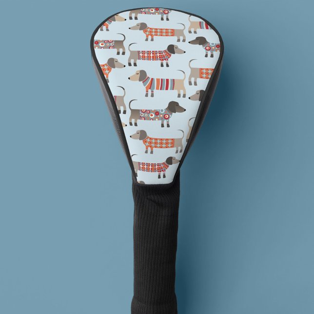Couvre-club De Golf Chien de saucisse Dachshund (Créateur téléchargé)