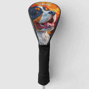 Couvre-club De Golf Chien de St. Bernard