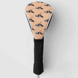 Couvre-club De Golf Chien endormi ZZZ Anglais Springer Espanien Animal