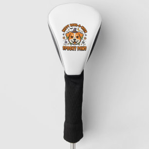 Couvre-club De Golf Chien Halloween Pattes Effrayantes