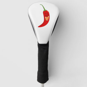 Couvre-club De Golf Chilli Rouge, pâte à café à deux tons