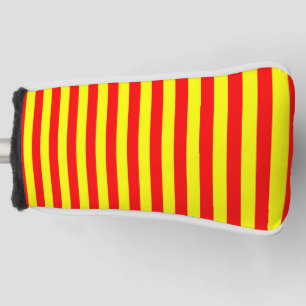 Couvre-club De Golf chine kirghizistan espagne drapeau bandes rouge ja