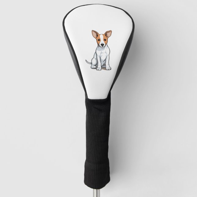 Couvre-club De Golf Chiot Kawaii Basenji (Devant)