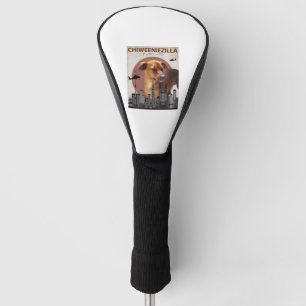 Couvre-club De Golf Chiweeniezilla Funny Chiweenie T-Shirt Amoureux de