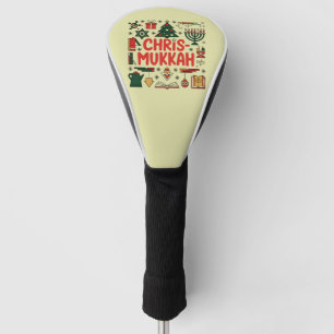 Couvre-club De Golf Chrismukkah Hanoukka Noël Juif Religieux