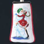 Couvre-club De Golf Christmas Golf Head Cover Snowman and Girl Dance<br><div class="desc">Happy Snowman and Girl Dance Tango Christmas Party Fun Dessin de dessin - Choisissez / Ajouter votre texte unique / Nom / Couleur - Faites votre cadeau spécial - Redimensionnez et déplacez ou retirez et ajoutez des éléments / texte avec l'outil de personnalisation! Dessin et design par MIGNED. S'il vous...</div>