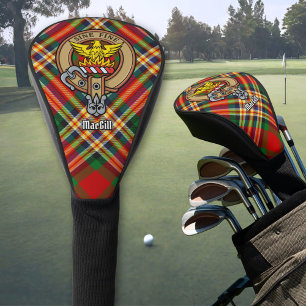 Couvre-club De Golf Cimier Clan MacGill sur la couverture de la tête d