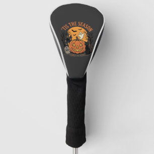 Couvre-club De Golf Citrouille drôle Halloween Pun Design2 (2)_1