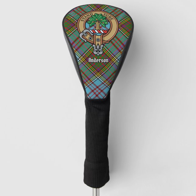 Couvre-club De Golf Clan Anderson Crest Golf Head Cover (Devant)