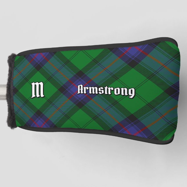 Couvre-club De Golf Clan Armstrong Tartan Golf Head Couverture (Devant)