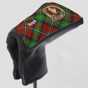 Couvre-club De Golf Clan Boyd Crest sur Tartan