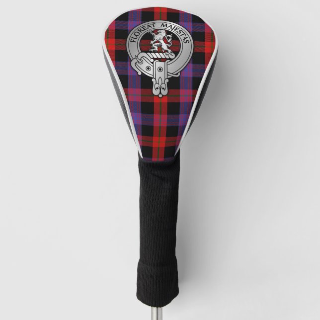 Couvre-club De Golf Clan Brown Crest & Tartan (Devant)