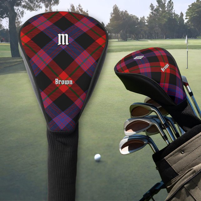 Couvre-club De Golf Clan Brown Tartan (Créateur téléchargé)
