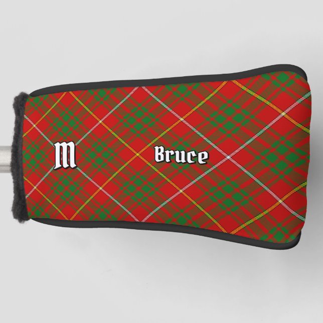 Couvre-club De Golf Clan Bruce Tartan (Devant)