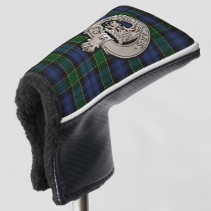 Couvre-club De Golf Clan Campbell Crest et Breadalbane Tartan