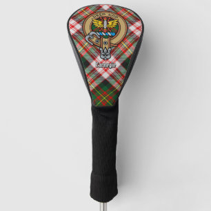 Couvre-club De Golf Clan Carnegie Crest sur la robe Tartan