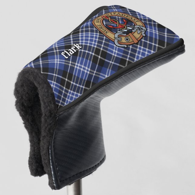 Couvre-club De Golf Clan Clark Crest Golf Head Cover (Devant 3/4)