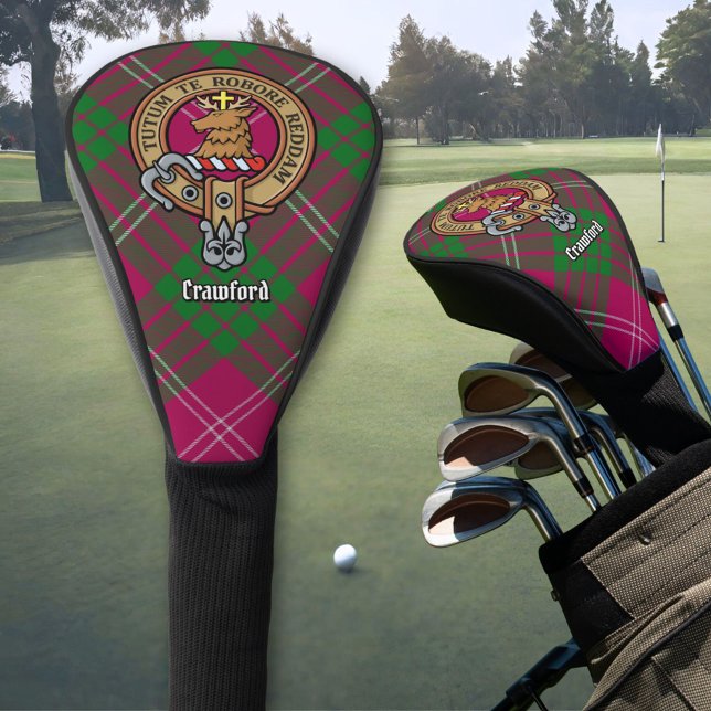 Couvre-club De Golf Clan Crawford Crest (Créateur téléchargé)