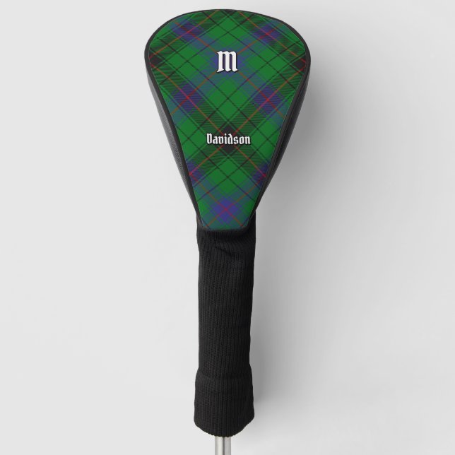 Couvre-club De Golf Clan Davidson Tartan (Devant)
