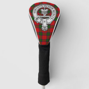Couvre-club De Golf Clan Donnachaidh (Robertson) Crest & Tartan