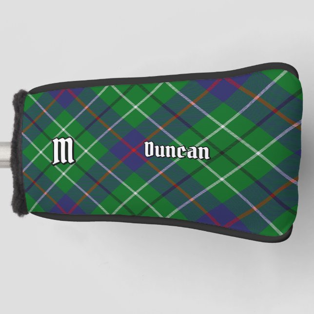 Couvre-club De Golf Clan Duncan Tartan (Devant)