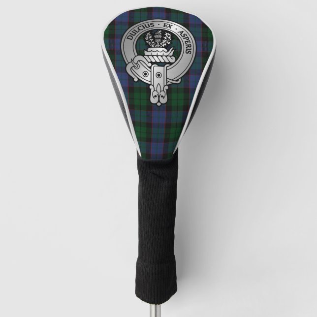 Couvre-club De Golf Clan Ferguson Crest & Balquhidder Tartan (Devant)