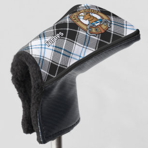 Couvre-club De Golf Clan Forbes Crest sur la robe Tartan