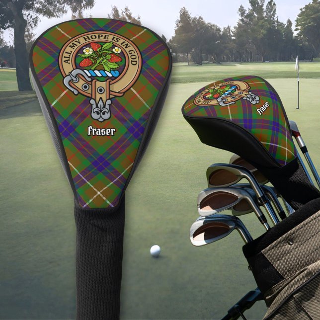 Couvre-club De Golf Clan Fraser Crest Golf Head Cover (Créateur téléchargé)