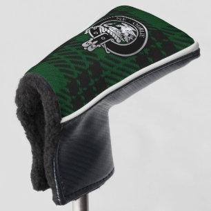 Couvre-club De Golf Clan Graham Crest & Tartan Golf Head Cover