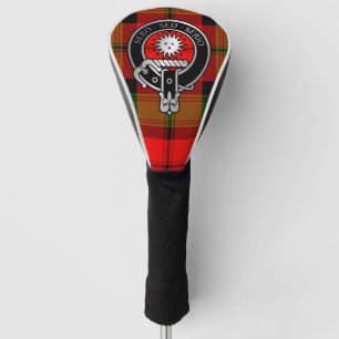 Couvre-club De Golf Clan Kerr Crest & Tartan Golf Head Cover