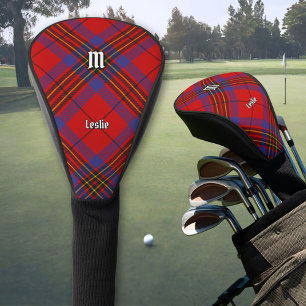 Couvre-club De Golf Clan Leslie Red Tartan