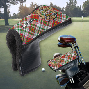 Couvre-club De Golf Clan MacAlister Crest sur le tatan de robe