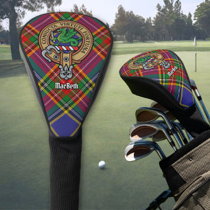 Couvre-club De Golf Clan MacBeth Crest Golf Head Cover