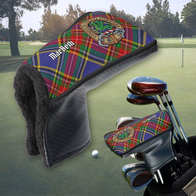 Couvre-club De Golf Clan MacBeth Crest Golf Head Cover (Créateur téléchargé)