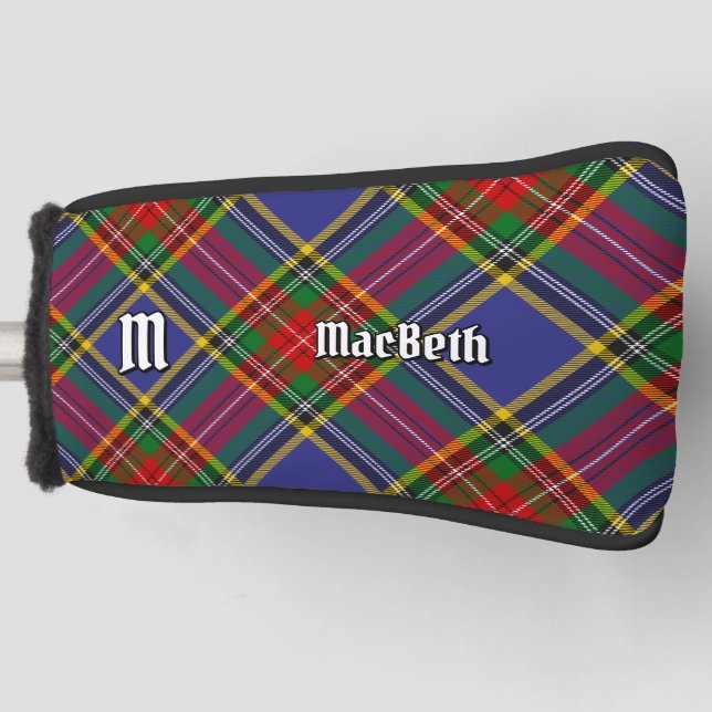 Couvre-club De Golf Clan MacBeth Tartan Golf Head Cover (Devant)