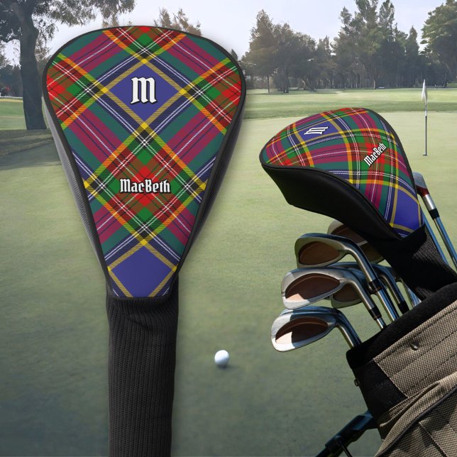 Couvre-club De Golf Clan MacBeth Tartan Golf Head Cover (Créateur téléchargé)