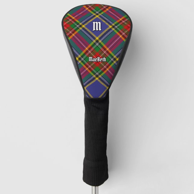 Couvre-club De Golf Clan MacBeth Tartan Golf Head Cover (Devant)