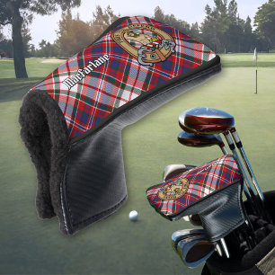 Couvre-club De Golf Clan MacFarlane Crest sur le tatan de robe