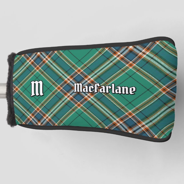 Couvre-club De Golf Clan MacFarlane Tartan de chasse antique (Devant)