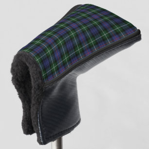 Couvre-club De Golf Clan MacKenzie Plaid vert violet chèque Tartan